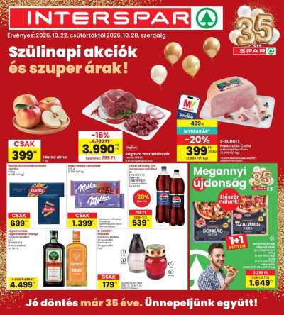 Interspar akciós újság