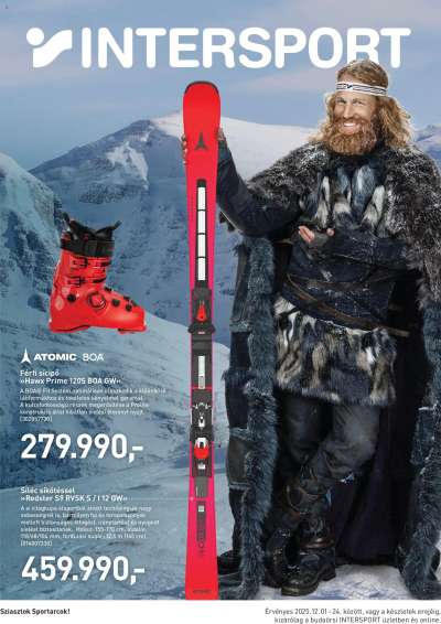 Akciós újság Intersport