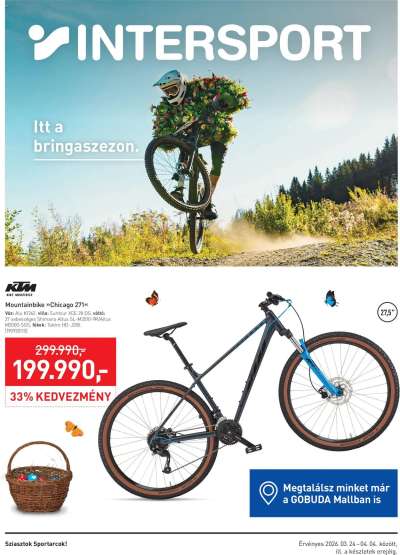 Intersport akciós újság