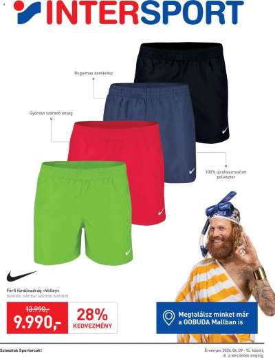 Intersport akciós újság