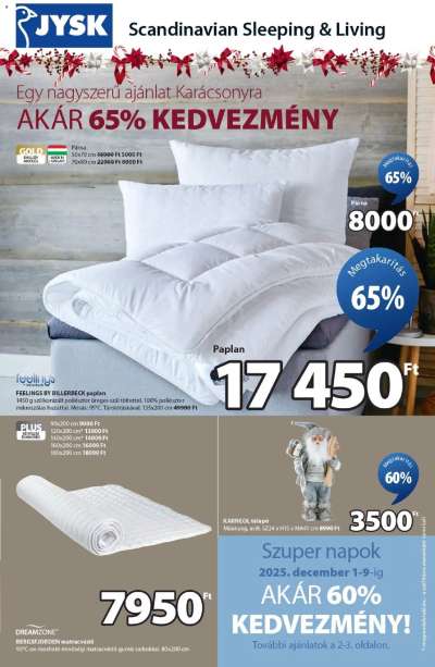 Akciós újság JYSK