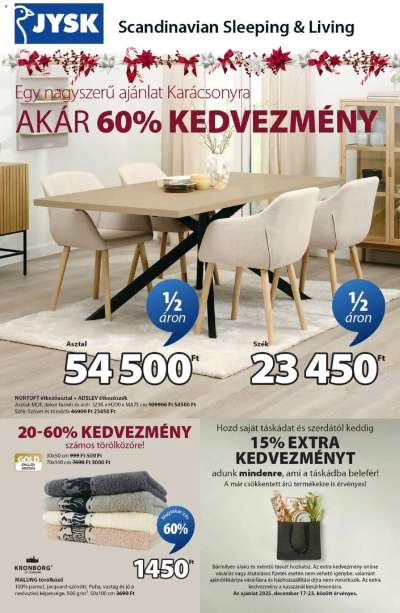 Akciós újság JYSK