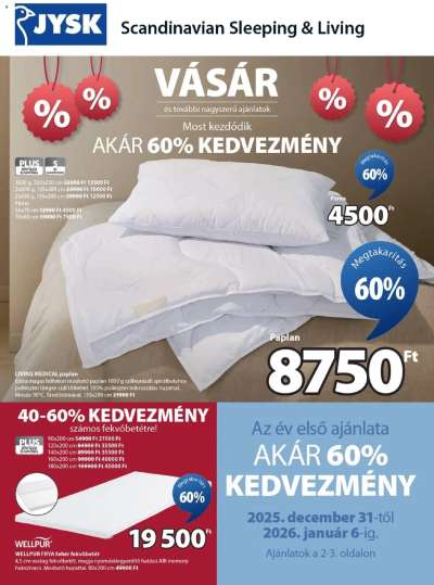 Akciós újság JYSK