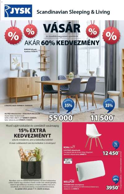 Akciós újság JYSK