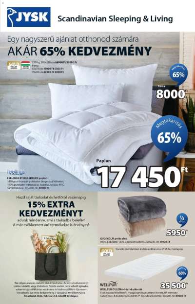 Akciós újság JYSK