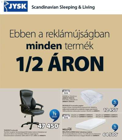 JYSK akciós újság
