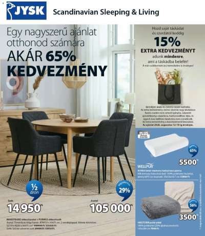 JYSK akciós újság