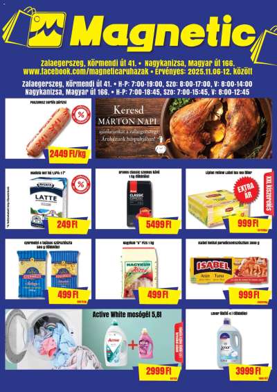 Akciós újság Magnetic