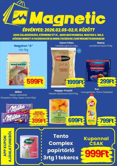 Akciós újság Magnetic