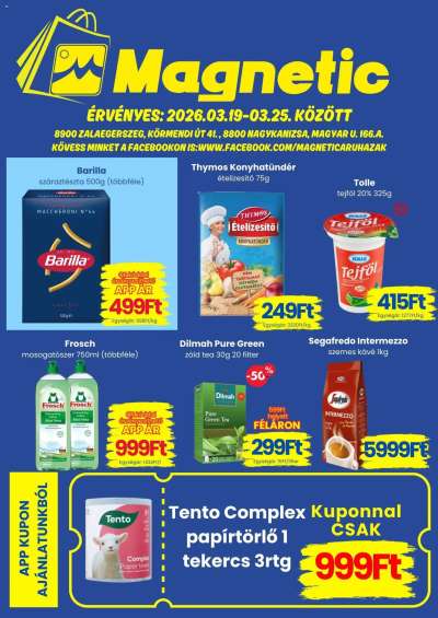 Magnetic akciós újság