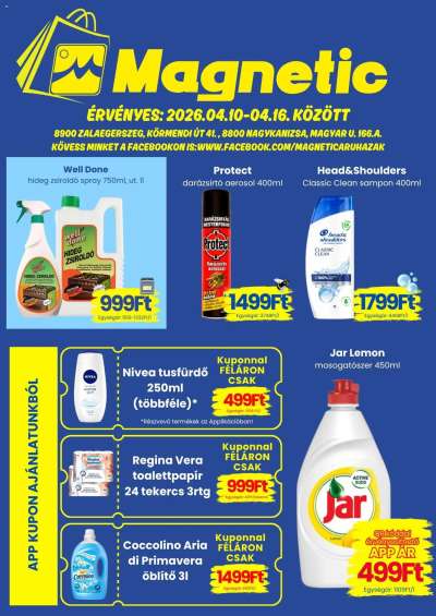 Magnetic akciós újság