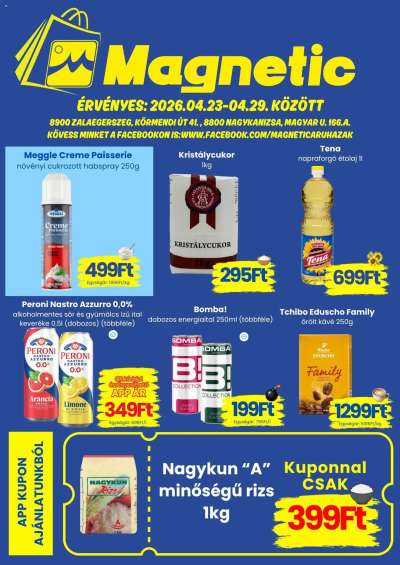 Magnetic akciós újság