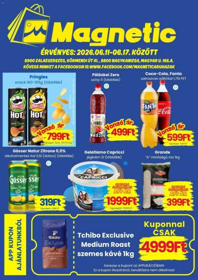 Magnetic akciós újság
