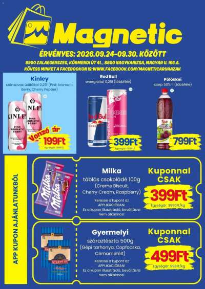 Magnetic akciós újság