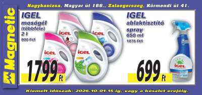 Magnetic Aktuális óriásplakátok