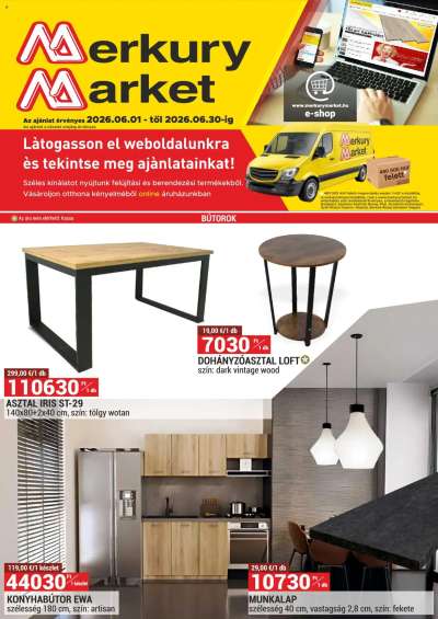 Merkury Market akciós újság