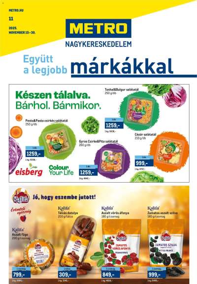 Akciós újság Metro