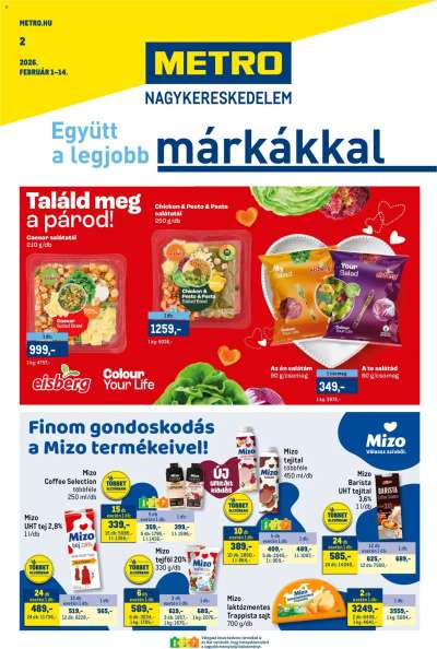 Akciós újság Metro