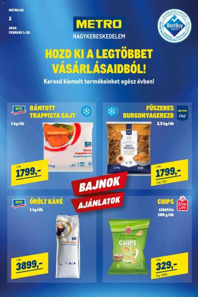 Élelmiszer és Szezonális katalógus 2026/02