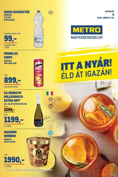 Metro Nyári katalógus 2026/06