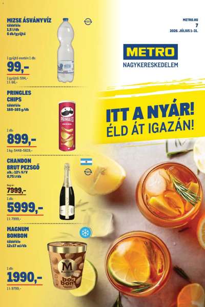 Metro Nyári katalógus 2026/07