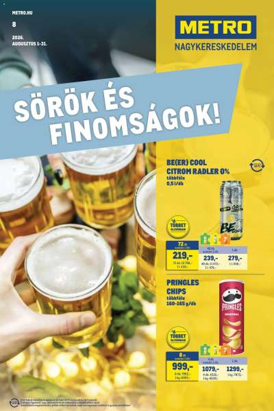 Metro Sörök és finomságok 2026/08