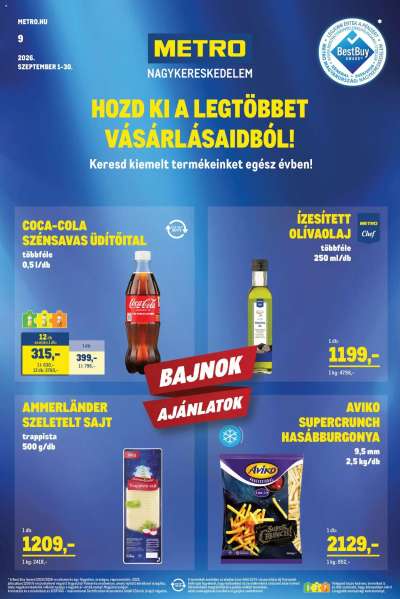 Metro akciós újság
