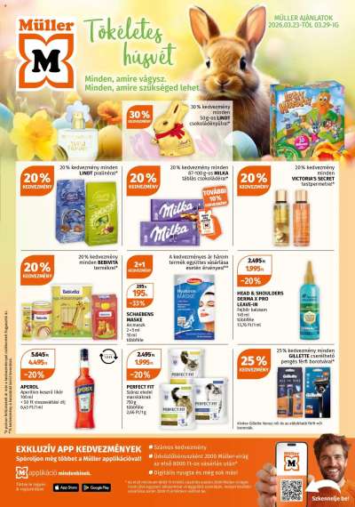 Müller akciós újság