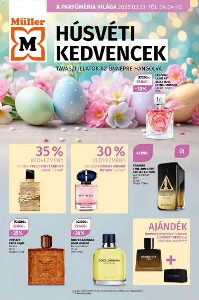 Müller Parfüméria világa