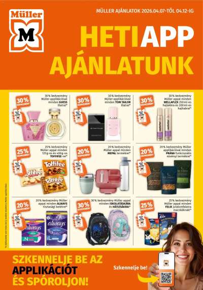 Müller akciós újság