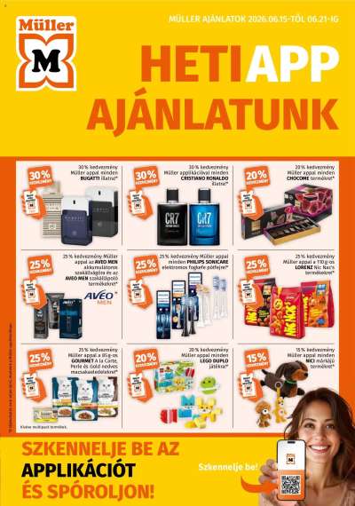 Müller akciós újság