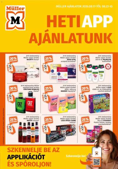Müller akciós újság