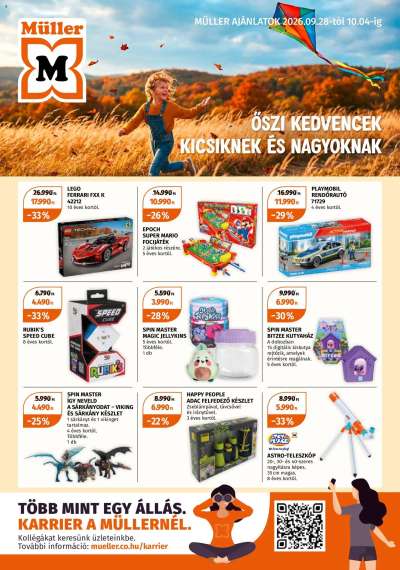 Müller Játékprospektus