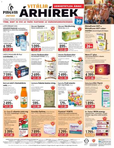 Pingvin Vitália Árhírek