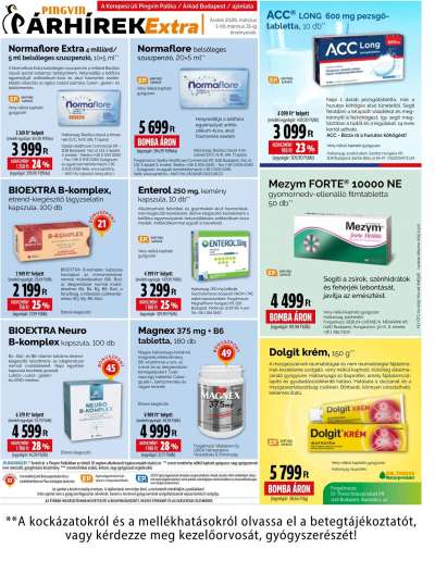 Pingvin Patika Pingvin Árhírek Extra