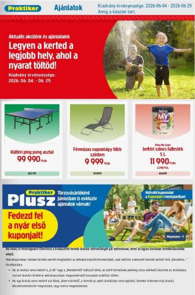 Praktiker akciós újság