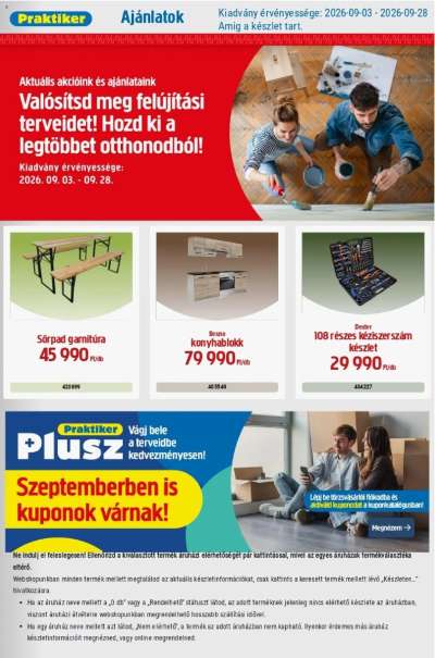 Praktiker akciós újság