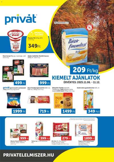 Akciós újság PRIVÁT