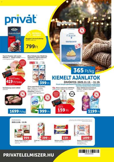Akciós újság PRIVÁT
