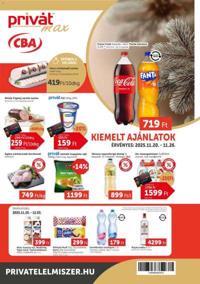 Aktuális szórólap MAX