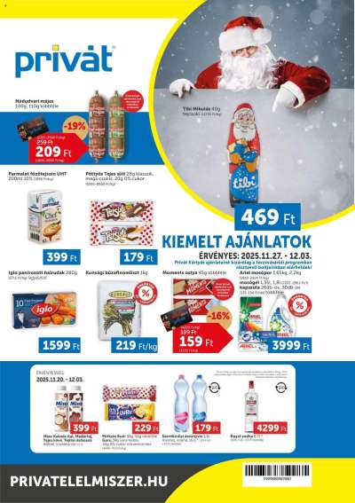 Akciós újság PRIVÁT