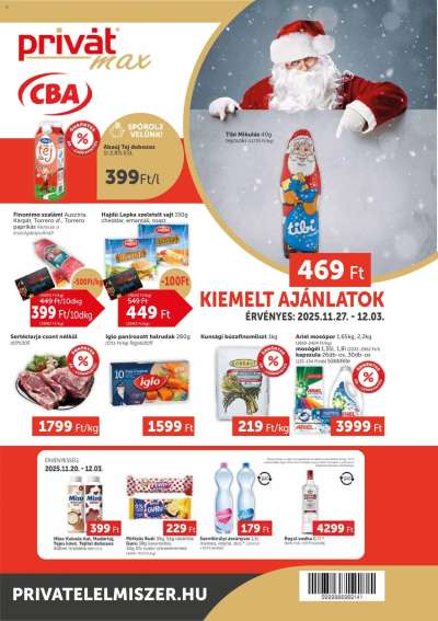 Aktuális szórólap MAX