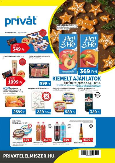 Akciós újság PRIVÁT