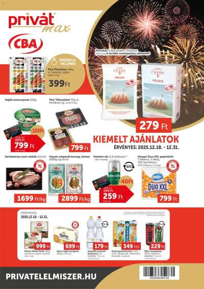 Aktuális szórólap MAX