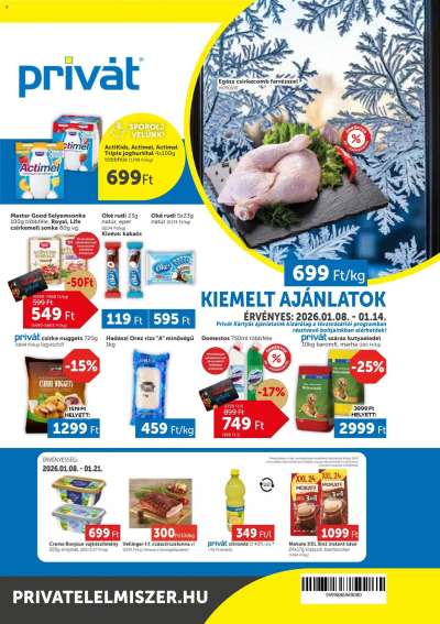 Akciós újság PRIVÁT