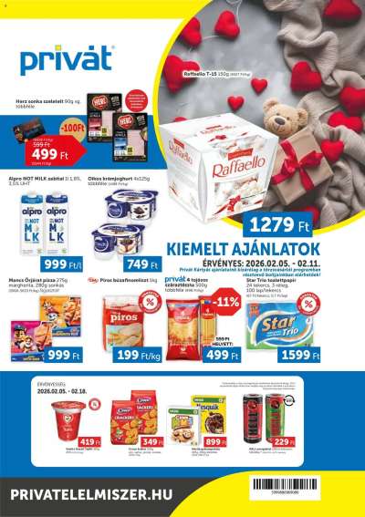 Akciós újság PRIVÁT