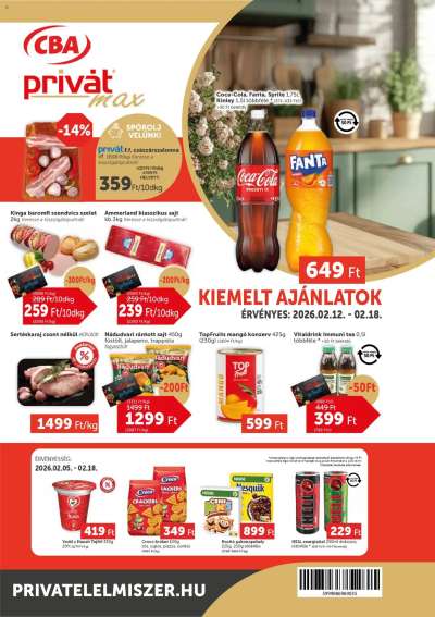 Aktuális szórólap MAX