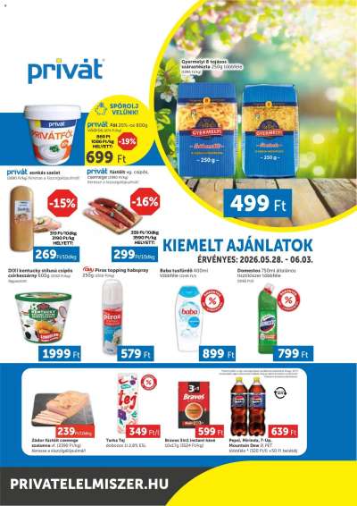 PRIVÁT Déli vármegyék