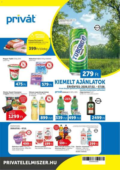 PRIVÁT akciós újság