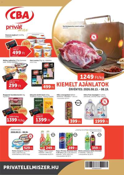 PRIVÁT Aktuális szórólap MAX